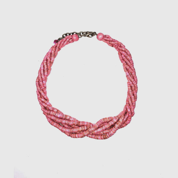 Katie and Company - Frisa Necklace - Pink