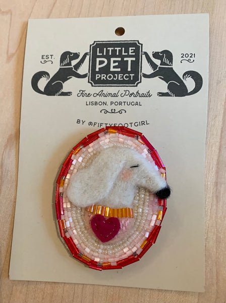 Broaches; Little Pet Projects by @fiftyfootgirl