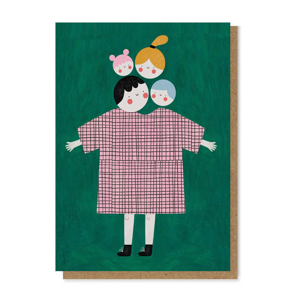 Daria Solak Illustrations - FAMILY card