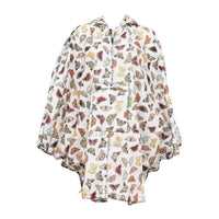 Eco Chic - Eco Chic Waterproof Foldable Adult Poncho Wild Butterflies