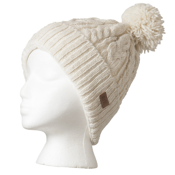 Ark Imports - Helix Pompom Hat