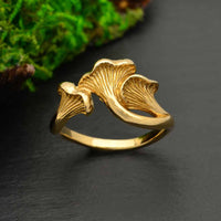 Nina Designs - Chanterelle Mushroom Ring
