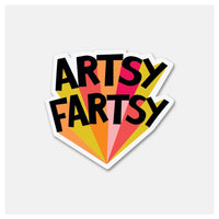 Rock Scissor Paper - Artsy Fartsy - Sticker