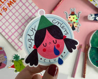 Daria Solak Illustrations - UGLY CRIERS sticker